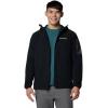Columbia Mens Tall Heights II Hooded Softshell(Black)