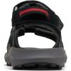 Columbia Men’s Trailstorm Hiker 3 Strap Sport Sandal(Black/Dark Grey)