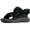 Columbia Men’s Trailstorm Hiker 3 Strap Sport Sandal(Black/Dark Grey)