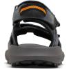 Columbia Men’s Trailstorm Hiker 3 Strap Sport Sandal(Graphite/Black)