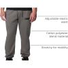 Columbia Mens Trek Jogger(Charcoal Heather/Puff Box Gem Logo)