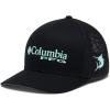 Columbia PFG Logo Mesh Ball Cap(Black/Gulf Stream)