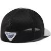 Columbia PFG Logo Mesh Ball Cap(Cool Grey Heather/Black)