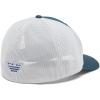 Columbia PFG Logo Mesh Ball Cap(Midnight Teal/Cool Grey)