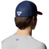 Columbia PFG Logo Mesh Ball Cap(White/Dusty Crimson/Carbon/Usa Flag)