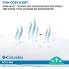 Columbia Ultimate Down Alternative Performance Queen Size Pillow with Omni-Wick & Moisture Wicking Technology – Breathable Side Sleeper, Neck and Shoulder Support, White, Standard/Queen Pack of 1