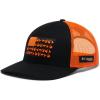 Columbia Unisex PHG Game Flag Mesh Snap Back – High, Black/Blaze, One Size
