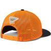 Columbia Unisex PHG Game Flag Mesh Snap Back – High, Black/Blaze, One Size