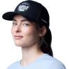 Columbia Unisex-Adult Mesh Snap Back(Black/Pdx Cityscape)
