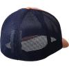 Columbia Unisex-Adult Rugged Outdoor Mesh HatBaseball Cap(Desert Orange/Collegiate Navy/Tree Flag)