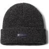 Columbia Unisex-Adult Whirlibird Cuffed Beanie(Black  City Grey Marled)