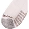 Columbia Women’s 2 Pack Balance Point Walking Low Cut Socks(White/Columbia Grey)
