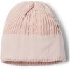 Columbia Womens Agate Pass Cable Knit Beanie(Dusty Pink)