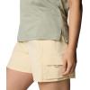 Columbia Womens Bluevista Hill Short Sleeve Crew(Safari Heather)