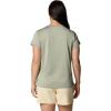 Columbia Womens Bluevista Hill Short Sleeve Crew(Safari Heather)