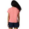 Columbia Womens Bogata Bay Short Sleeve Tee(Alpenglow)