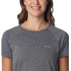 Columbia Womens Bogata Bay Short Sleeve Tee(Black)