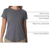 Columbia Womens Bogata Bay Short Sleeve Tee(Black)