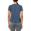 Columbia Womens Bogata Bay Short Sleeve Tee(Collegiate Navy)