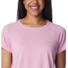 Columbia Womens Bogata Bay Short Sleeve Tee(Cosmos)