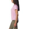 Columbia Womens Bogata Bay Short Sleeve Tee(Cosmos)