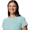Columbia Womens Bogata Bay Short Sleeve Tee(Spray)