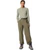 Columbia Womens Brea Falls Nylon Pant, Stone Green, Medium x S