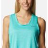 Columbia Womens Columbia Hike™ TankHiking Shirt(Bright Aqua Heather)