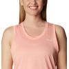 Columbia Womens Columbia Hike™ TankHiking Shirt(Coral Reef Heather)
