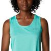 Columbia Womens Columbia Hike™ TankHiking Shirt(Electric Turquoise Heather)