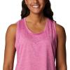 Columbia Womens Columbia Hike™ TankHiking Shirt(Wild Fuchsia Heather)