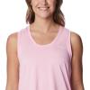 Columbia Womens Columbia Hike™ TankHiking Shirt(Wild Rose Heather)