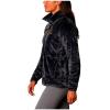 Columbia Womens Fire Side Sherpa 1/4 Zip(Black)
