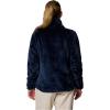 Columbia Womens Fire Side Sherpa 1/4 Zip(Collegiate Navy)