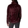 Columbia Womens Fire Side Sherpa 1/4 Zip(Malbec)