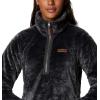 Columbia Womens Fire Side Sherpa 1/4 Zip(Shark)