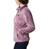 Columbia Womens Fire Side Sherpa 1/4 Zip(Winter Mauve)