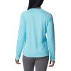 Columbia Womens Fork Stream Long Sleeve Shirt(Aquamarine/Eve Logo)