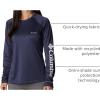 Columbia Womens Fork Stream Long Sleeve Shirt(Blue)