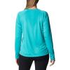 Columbia Womens Fork Stream Long Sleeve Shirt(Bright Aqua/Nocturnal Graphic)