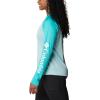 Columbia Womens Fork Stream Long Sleeve Shirt(Green)