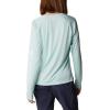 Columbia Womens Fork Stream Long Sleeve Shirt(Icy Morn/White Logo)