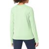 Columbia Womens Fork Stream Long Sleeve Shirt(Key West/White Logo)