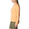 Columbia Womens Fork Stream Long Sleeve Shirt(Peach/Wild Geranium Graphic)