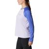 Columbia Womens Fork Stream Long Sleeve Shirt(Purple Tint/Purple Lotus Graphic)