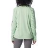 Columbia Womens Fork Stream Long Sleeve Shirt(Sage Leaf/Canteen Logo)