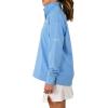 Columbia Women’s Golf Birchwood Hills Pullover OMNI WICK Breathable Long Sleeve(Agate Blue)