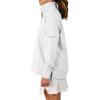 Columbia Women’s Golf Birchwood Hills Pullover OMNI WICK Breathable Long Sleeve(White)