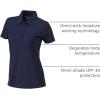 Columbia Women’s Golf Birdie Polo Omni Wick Performance Breathable Short Sleeve(Collegiate Navy)