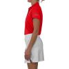 Columbia Women’s Golf Birdie Polo Omni Wick Performance Breathable Short Sleeve(Intense Red)